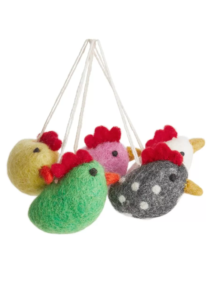 Discount ARKET A World Of Craft Felted Easter Decorations Multi Colour