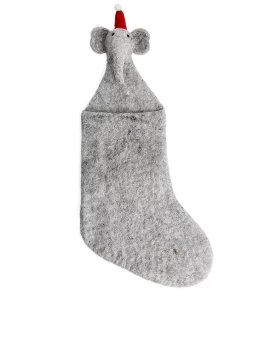 Outlet ARKET A World Of Craft Gift Stocking Grey