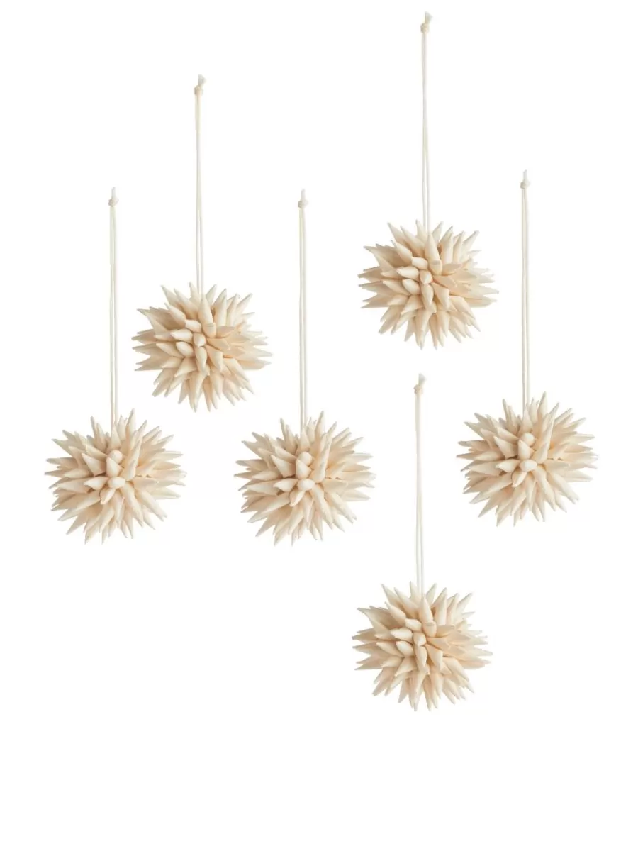 Cheap ARKET A World Of Craft Paper Stars Set Of 6 Off White