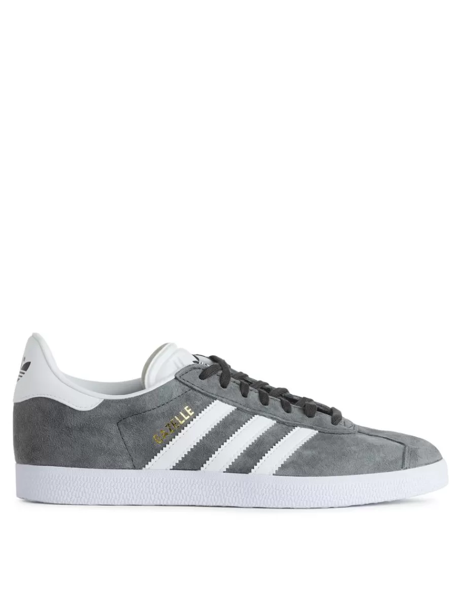 Store ARKET Adidas Gazelle Trainers Grey/White