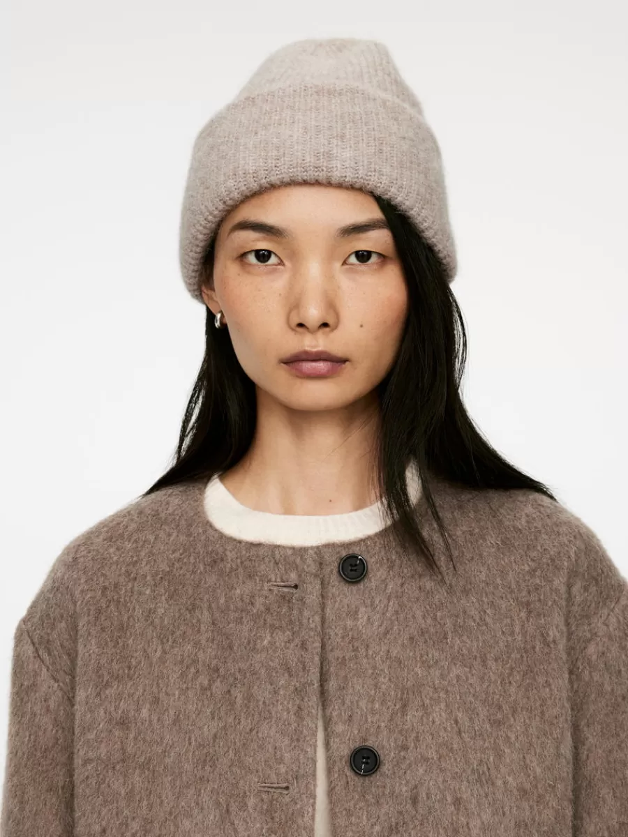 Best Sale ARKET Alpaca-Merino Blend Beanie Beige