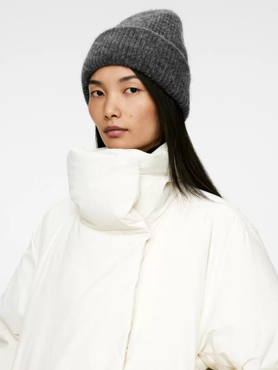 Fashion ARKET Alpaca-Merino Blend Beanie Dark Grey