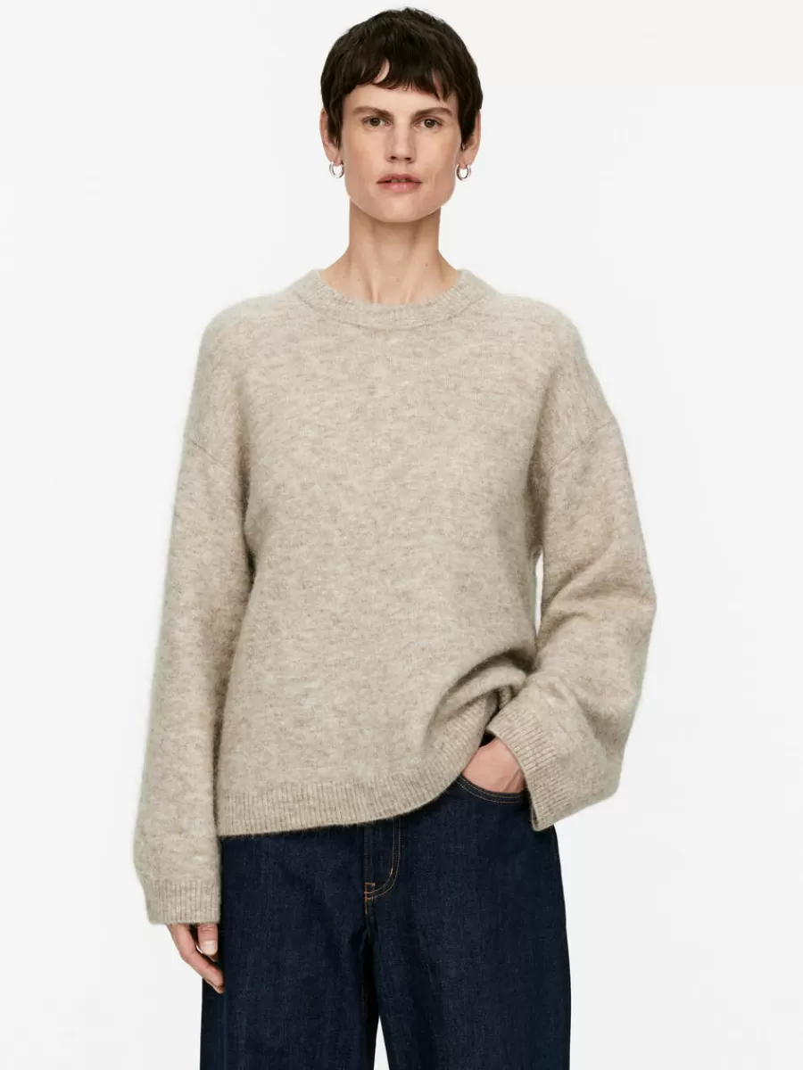 Best ARKET Alpaca-Wool Blend Jumper Beige
