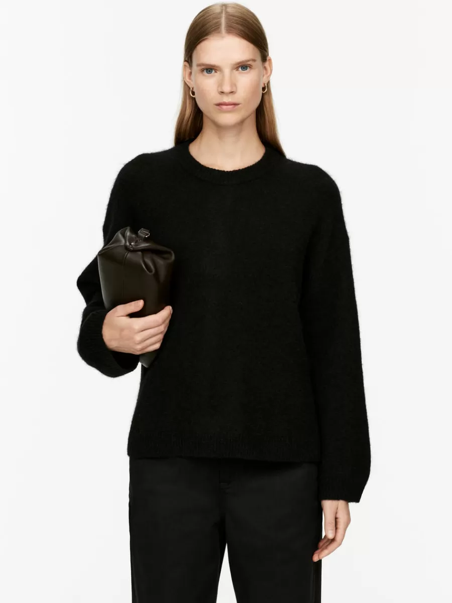 Best Sale ARKET Alpaca-Wool Blend Jumper Black