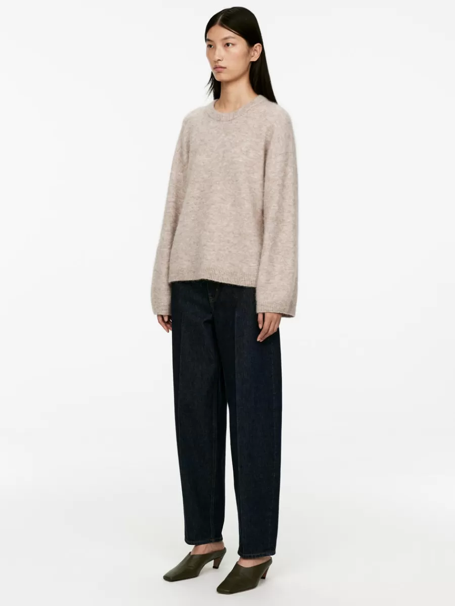 Store ARKET Alpaca-Wool Blend Jumper Beige