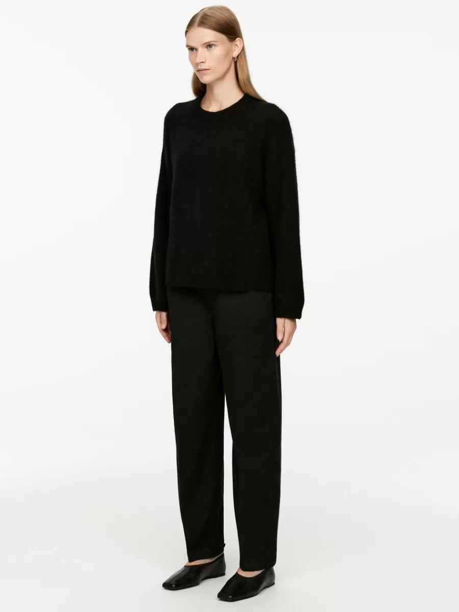 Best Sale ARKET Alpaca-Wool Blend Jumper Black