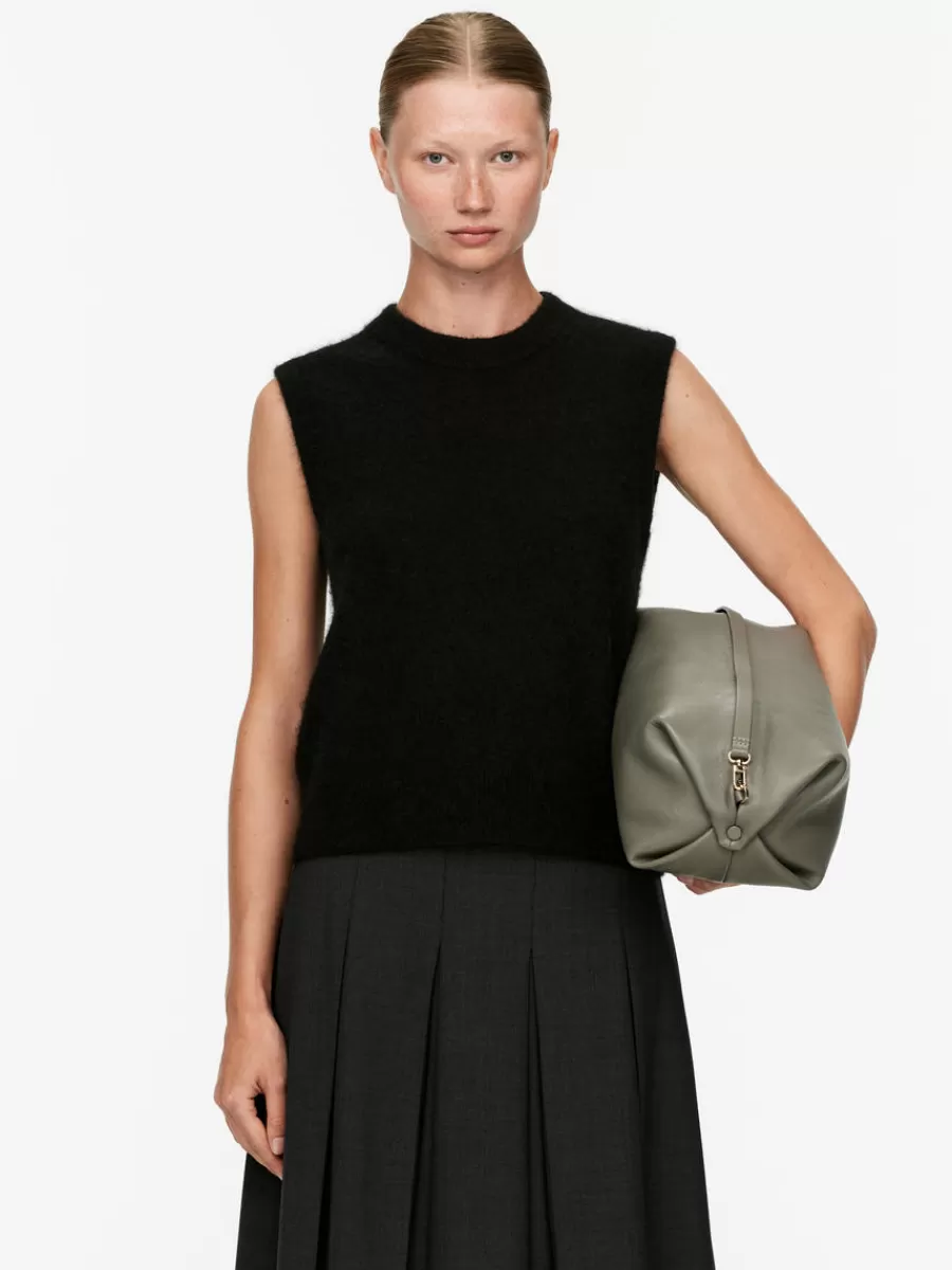 Outlet ARKET Alpaca-Wool Blend Vest Black
