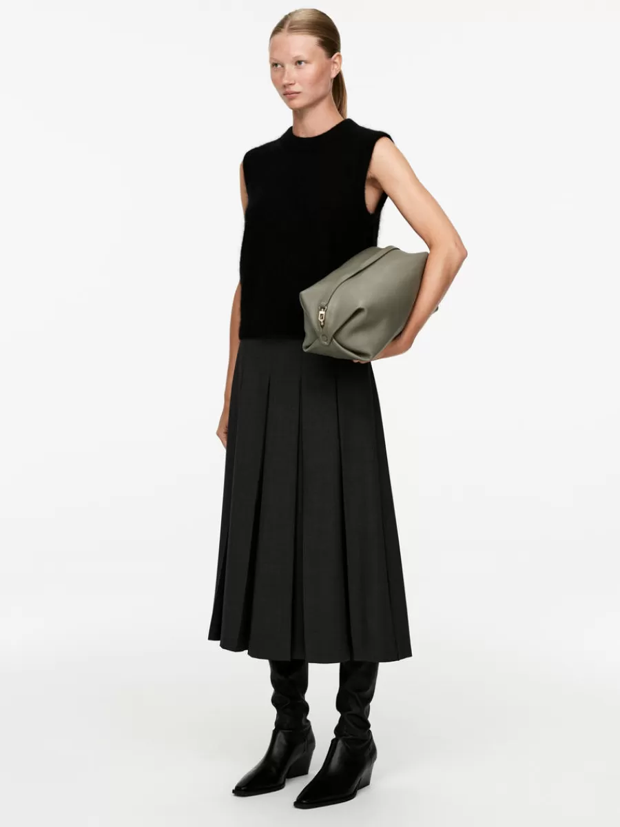 Outlet ARKET Alpaca-Wool Blend Vest Black