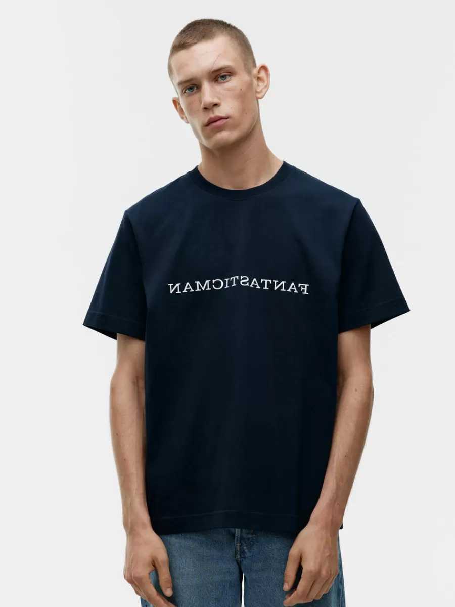 Clearance ARKET And Fantastic Man T-Shirt Dark Blue