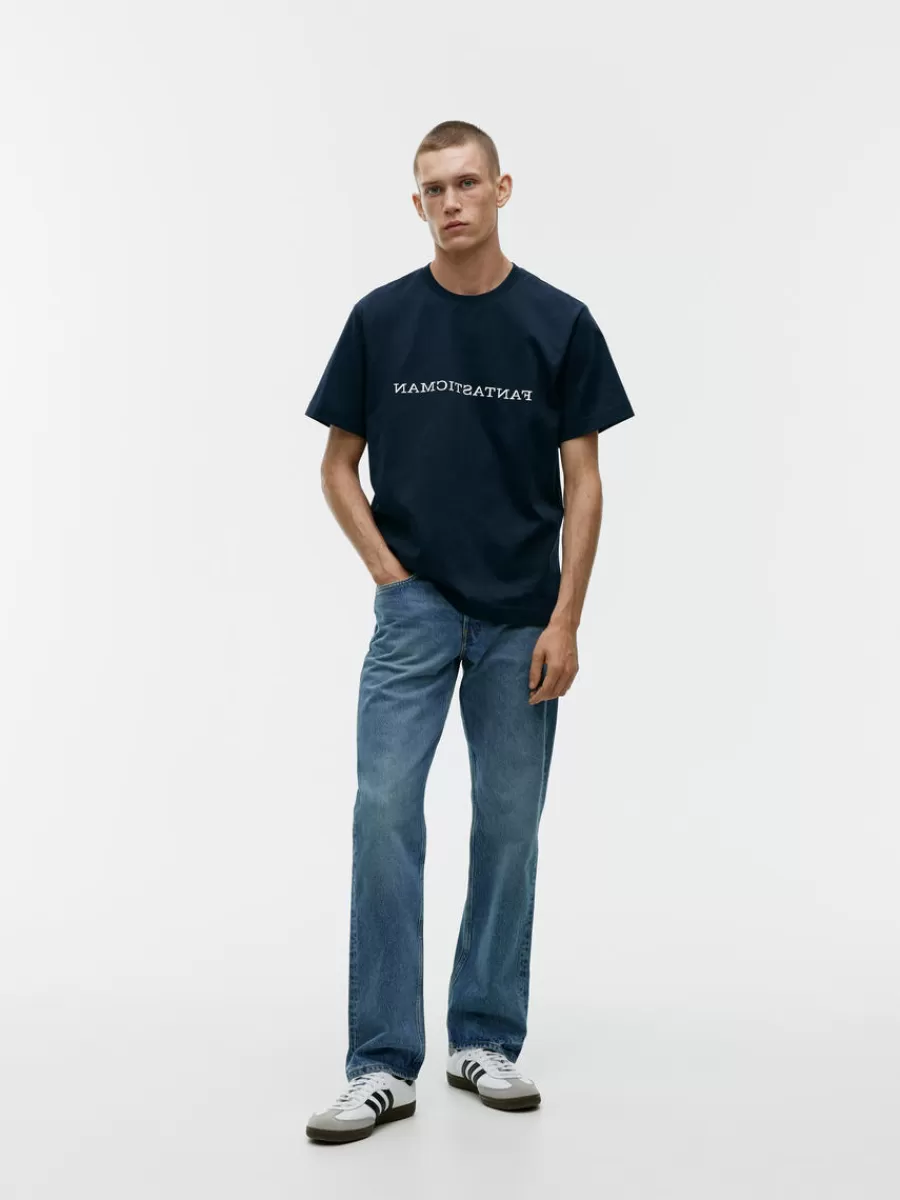 Clearance ARKET And Fantastic Man T-Shirt Dark Blue