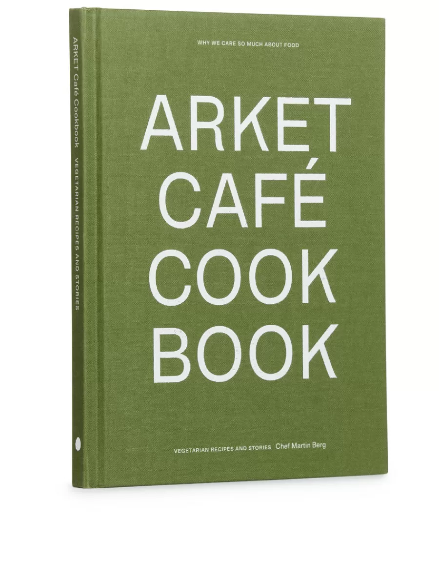 New ARKET CAFÉ Cookbook Green