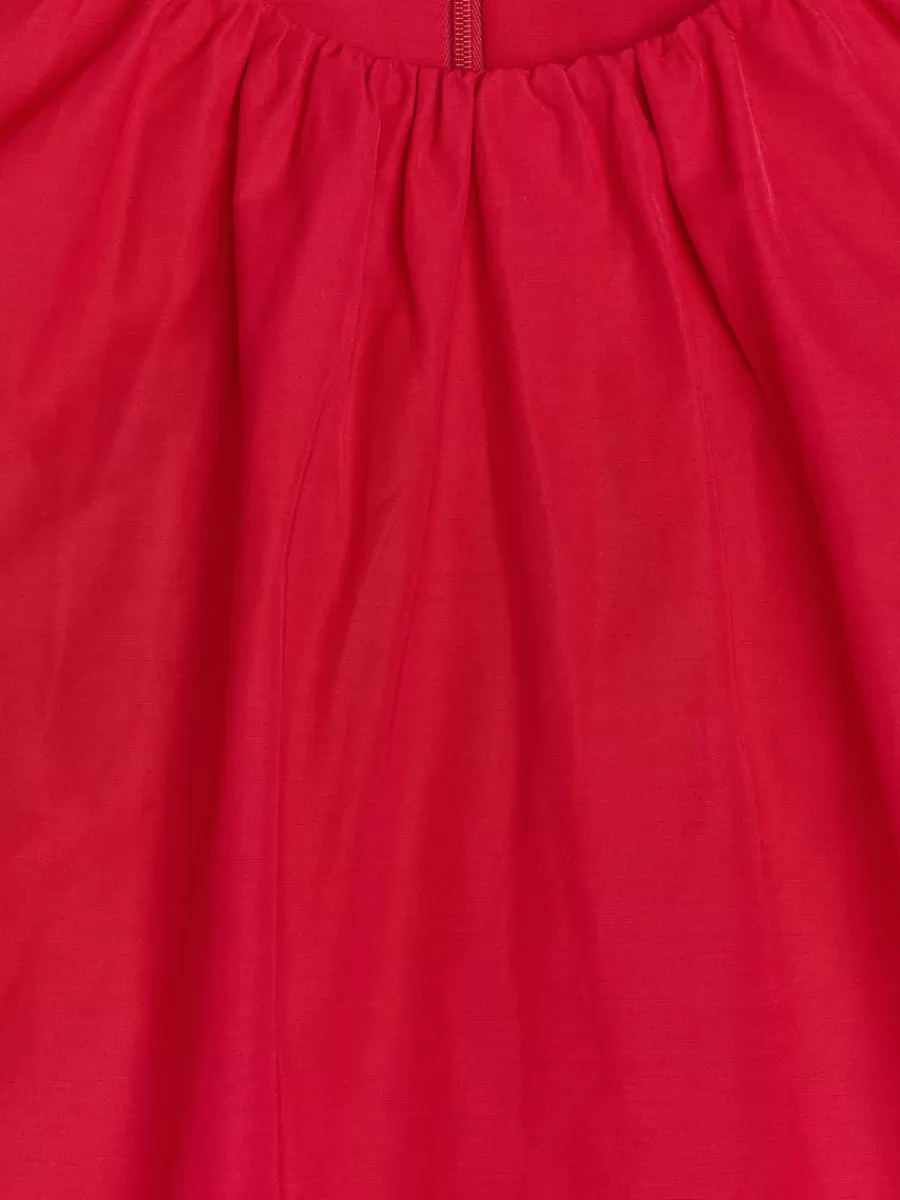 Store ARKET Balloon-Sleeve Dress Red