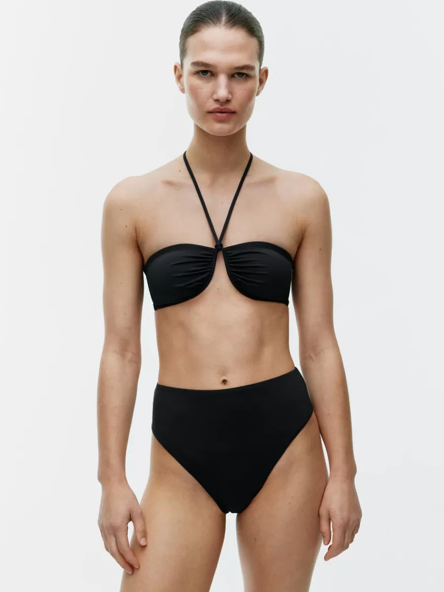 Outlet ARKET Bandeau Bikini Top Black