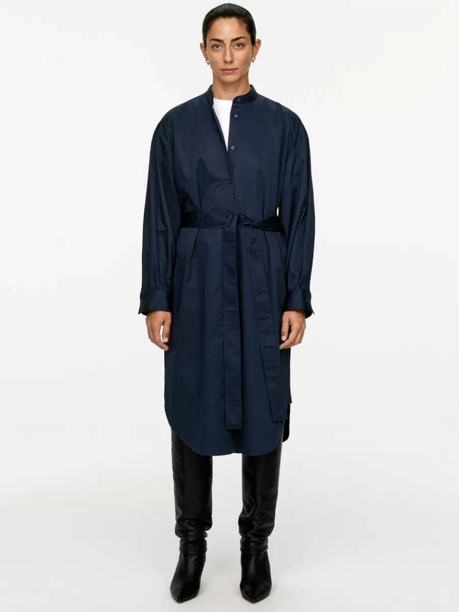Best ARKET Belted Shirt Dress Dark Blue