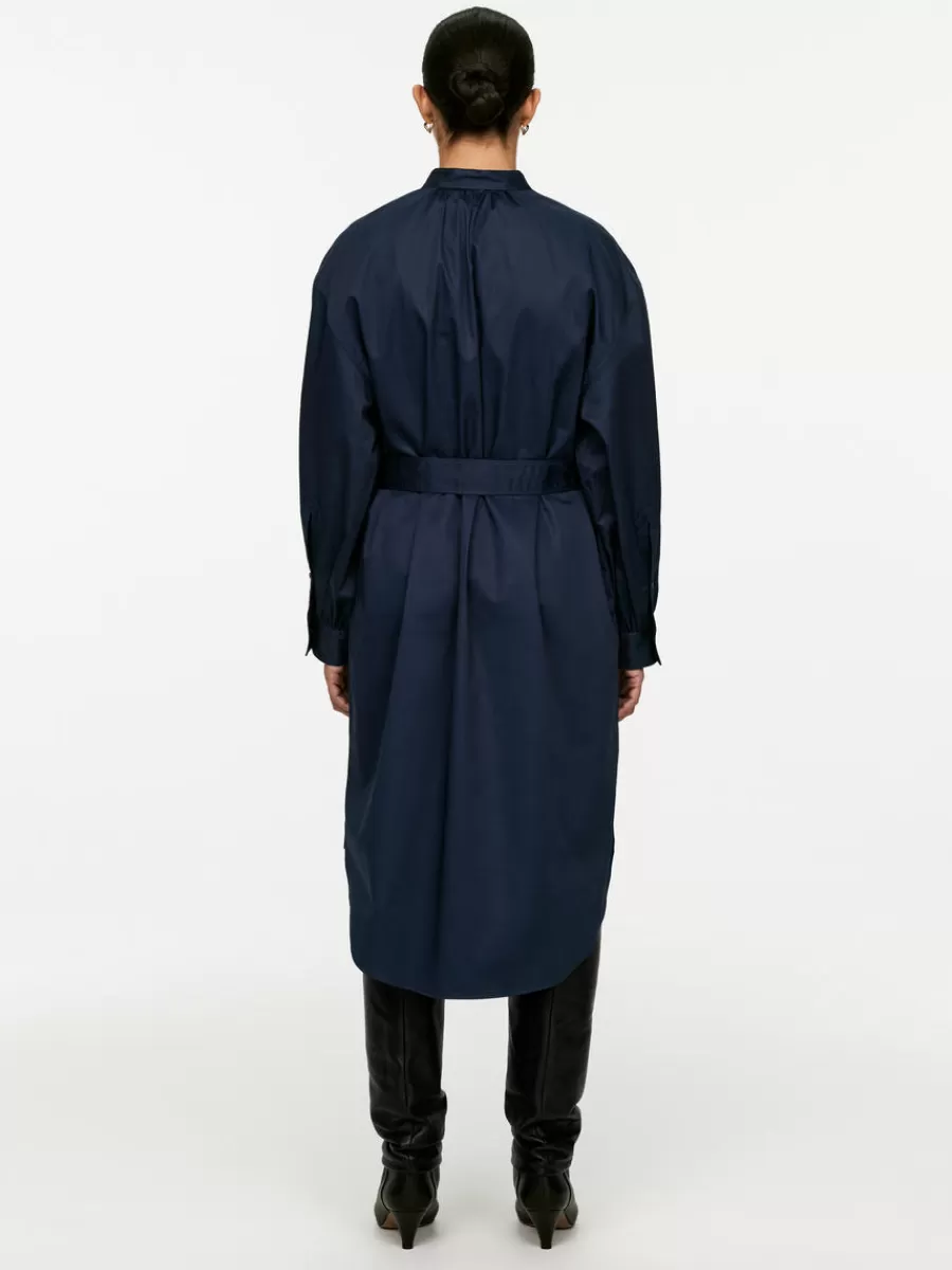 Best ARKET Belted Shirt Dress Dark Blue