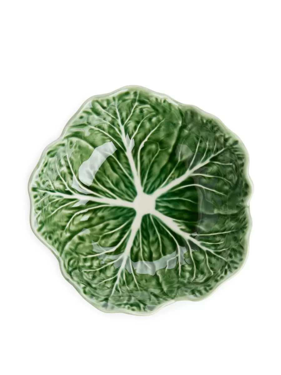Shop ARKET Bordallo Pinheiro Cabbage Bowl 17 Cm Green
