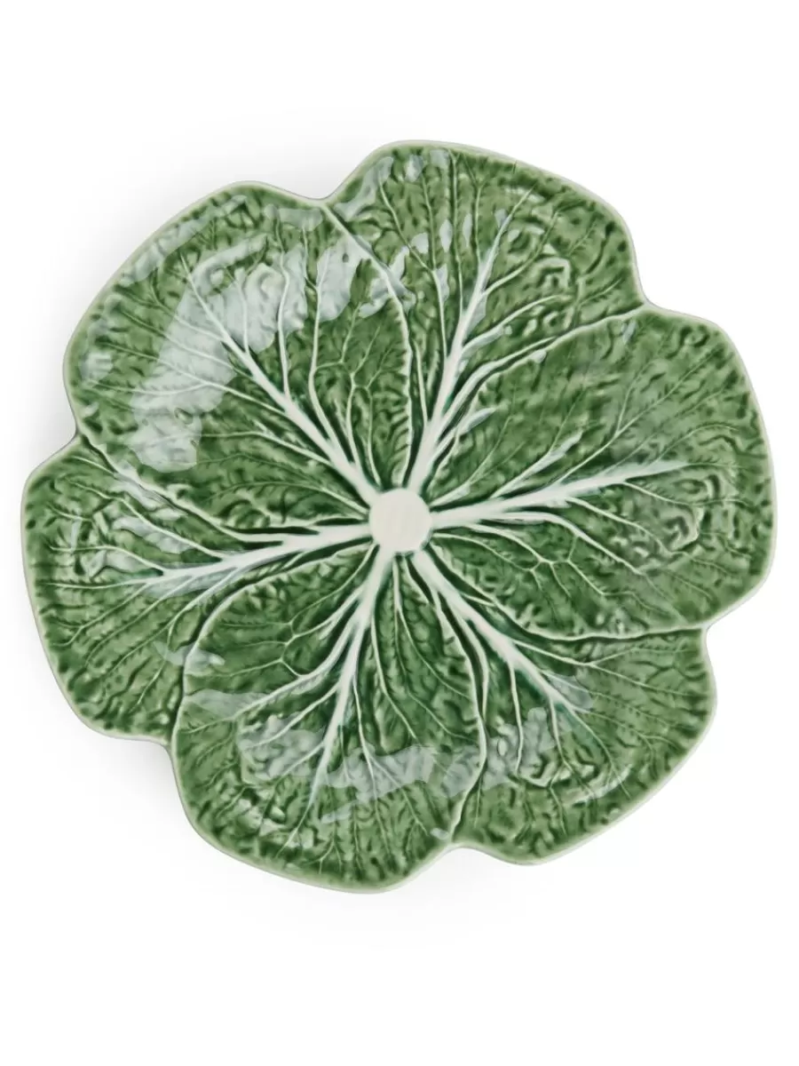 Flash Sale ARKET Bordallo Pinheiro Cabbage Dinner Plate 26 Cm Green