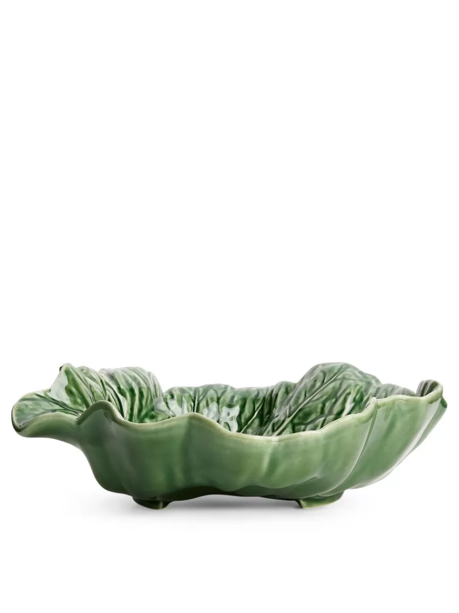 Sale ARKET Bordallo Pinheiro Concave Leaf 26 Cm Green