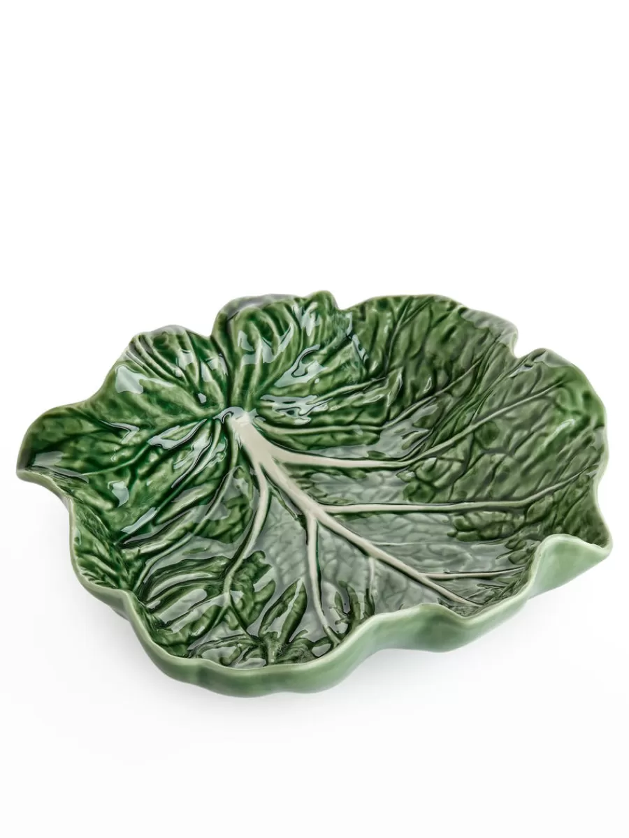 Sale ARKET Bordallo Pinheiro Concave Leaf 26 Cm Green