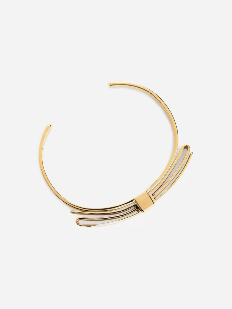 Discount ARKET Bow Bangle Gold
