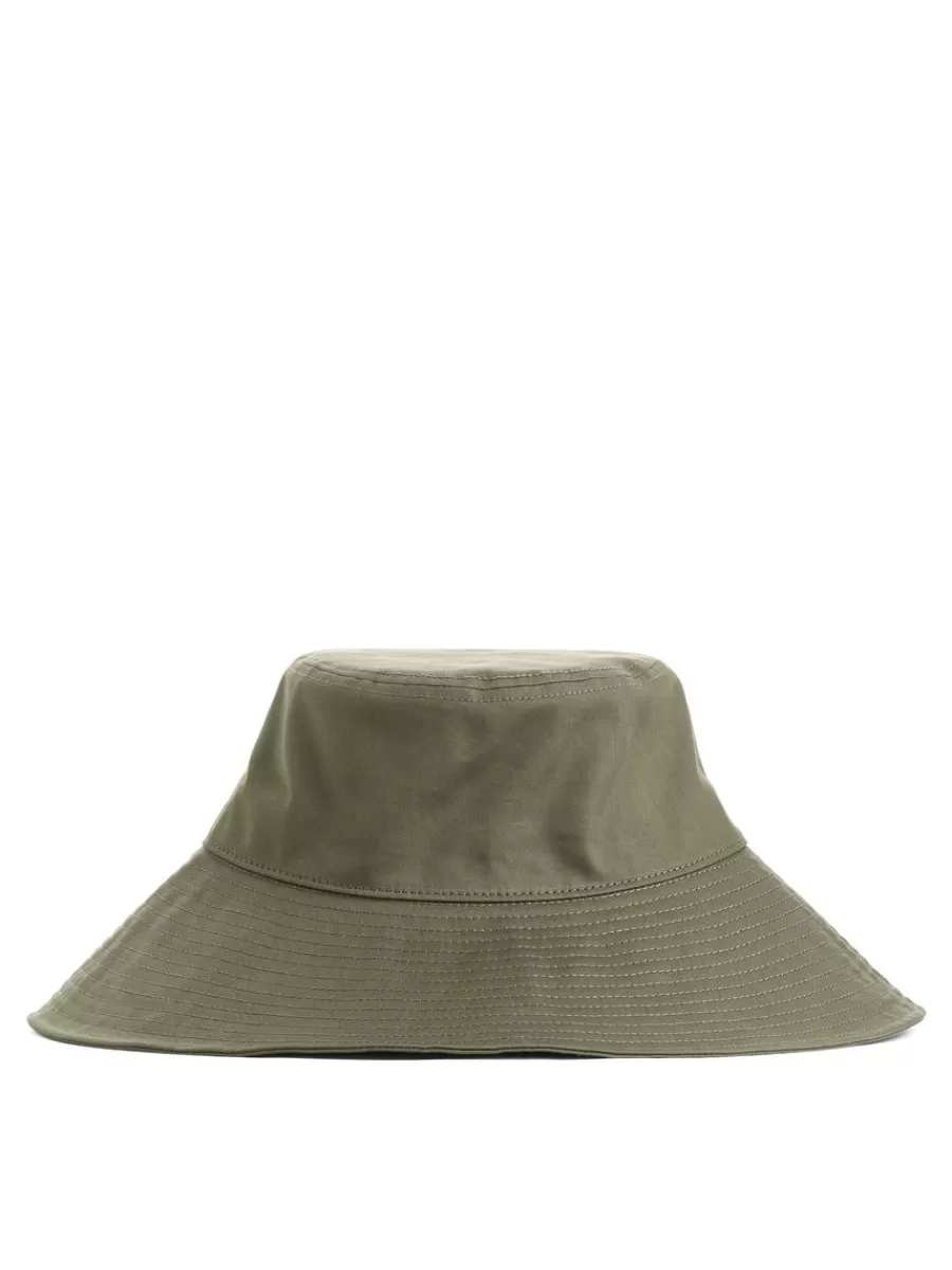 Clearance ARKET Bucket Hat Khaki Green