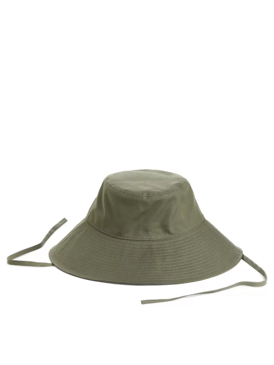 Clearance ARKET Bucket Hat Khaki Green