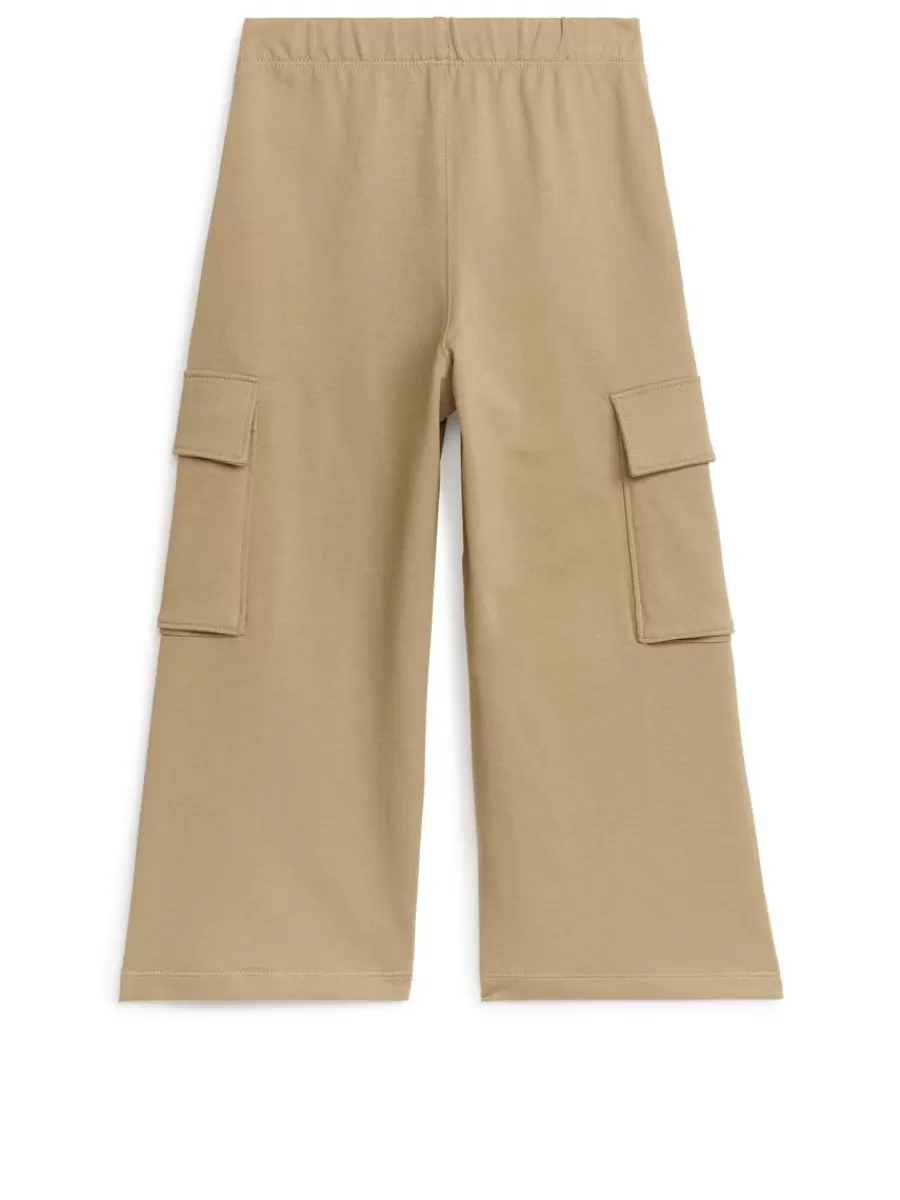 Cheap ARKET Cargo Trousers Beige