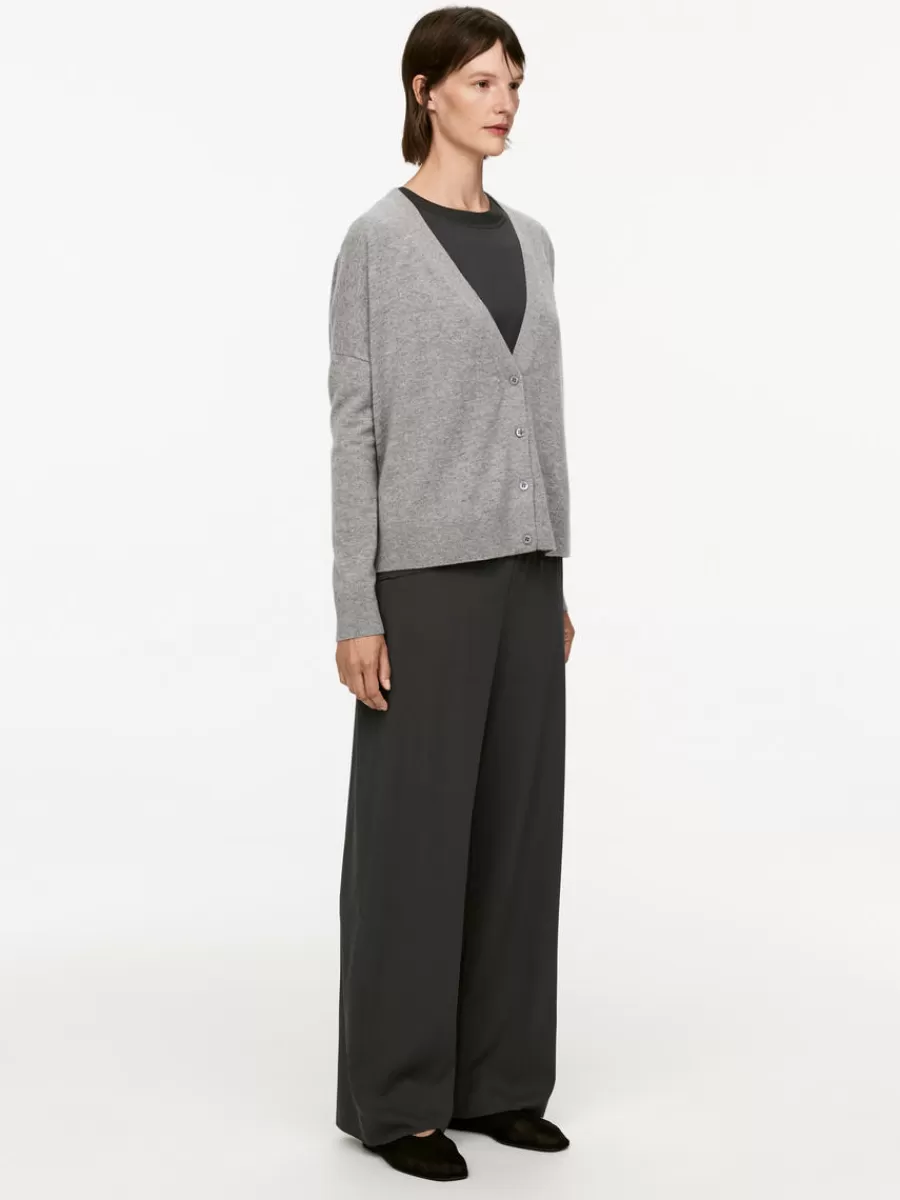 Cheap ARKET Cashmere Cardigan Grey