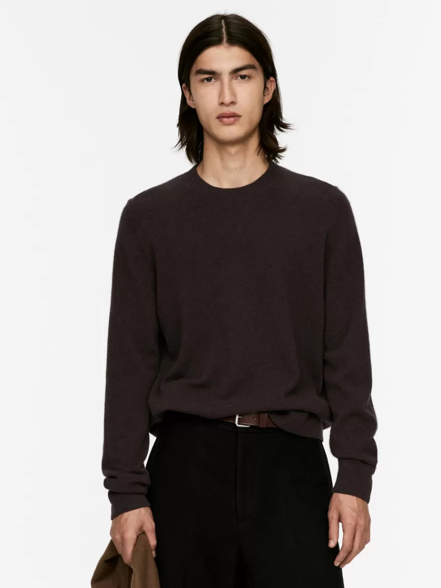 Sale ARKET Cashmere Jumper Dark Brown