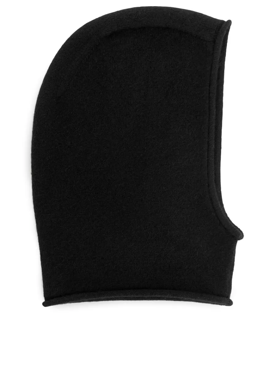 Outlet ARKET Cashmere-Wool Hood Black