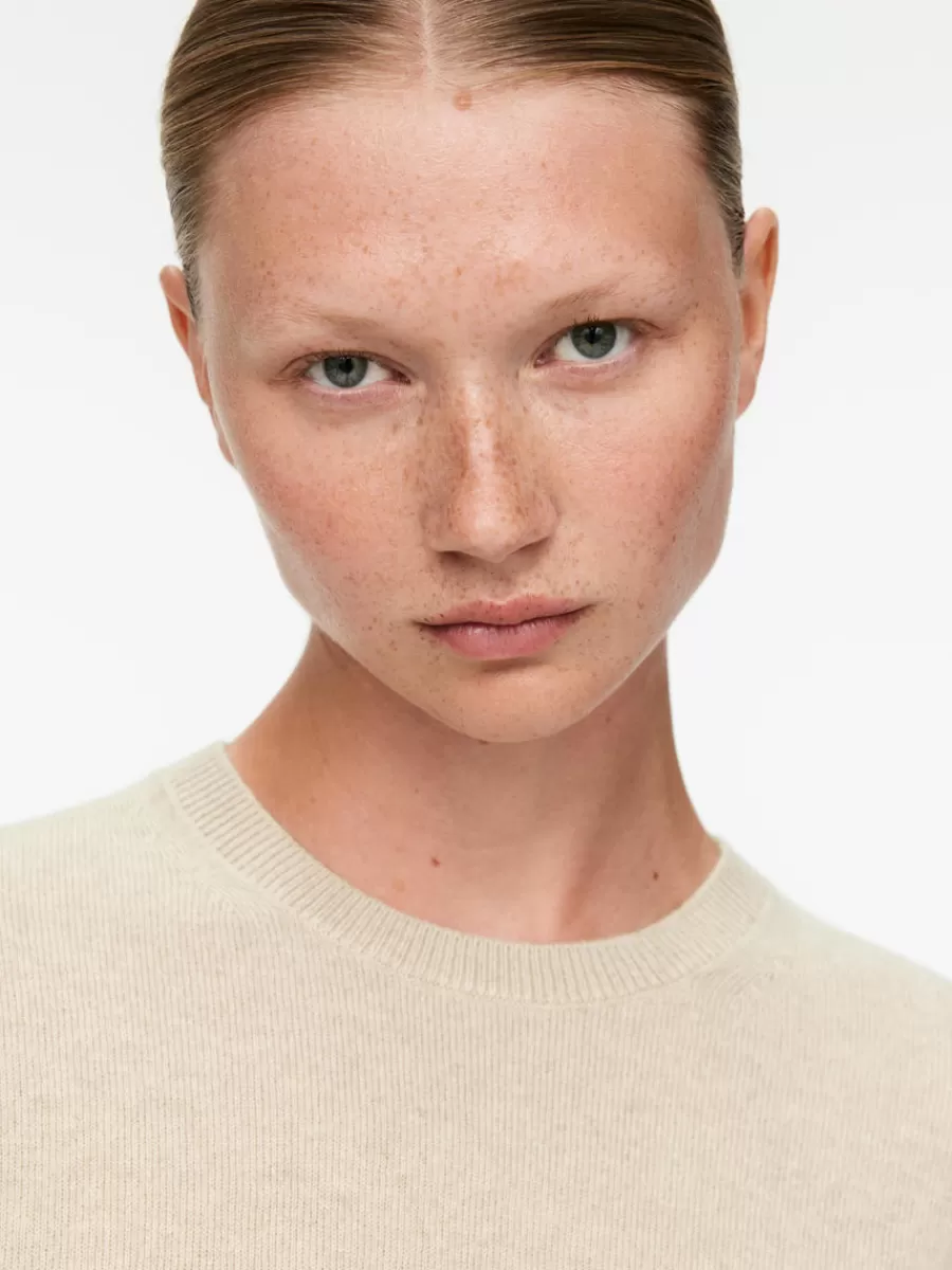 Flash Sale ARKET Cashmere-Wool Jumper Off White
