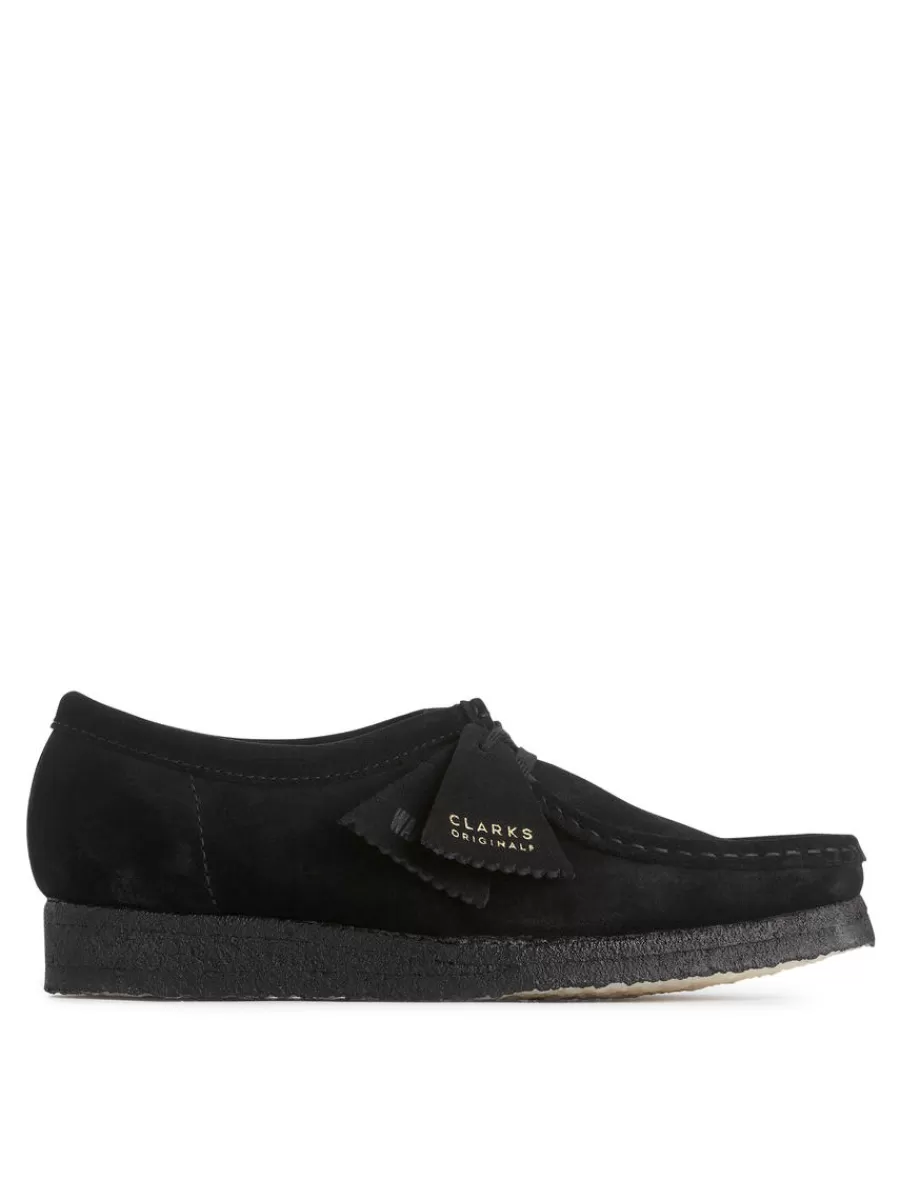 Sale ARKET Clarks Wallabee Shoes Black