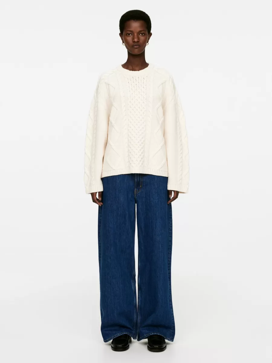 Clearance ARKET CLOUD Low Loose Jeans Mid Blue