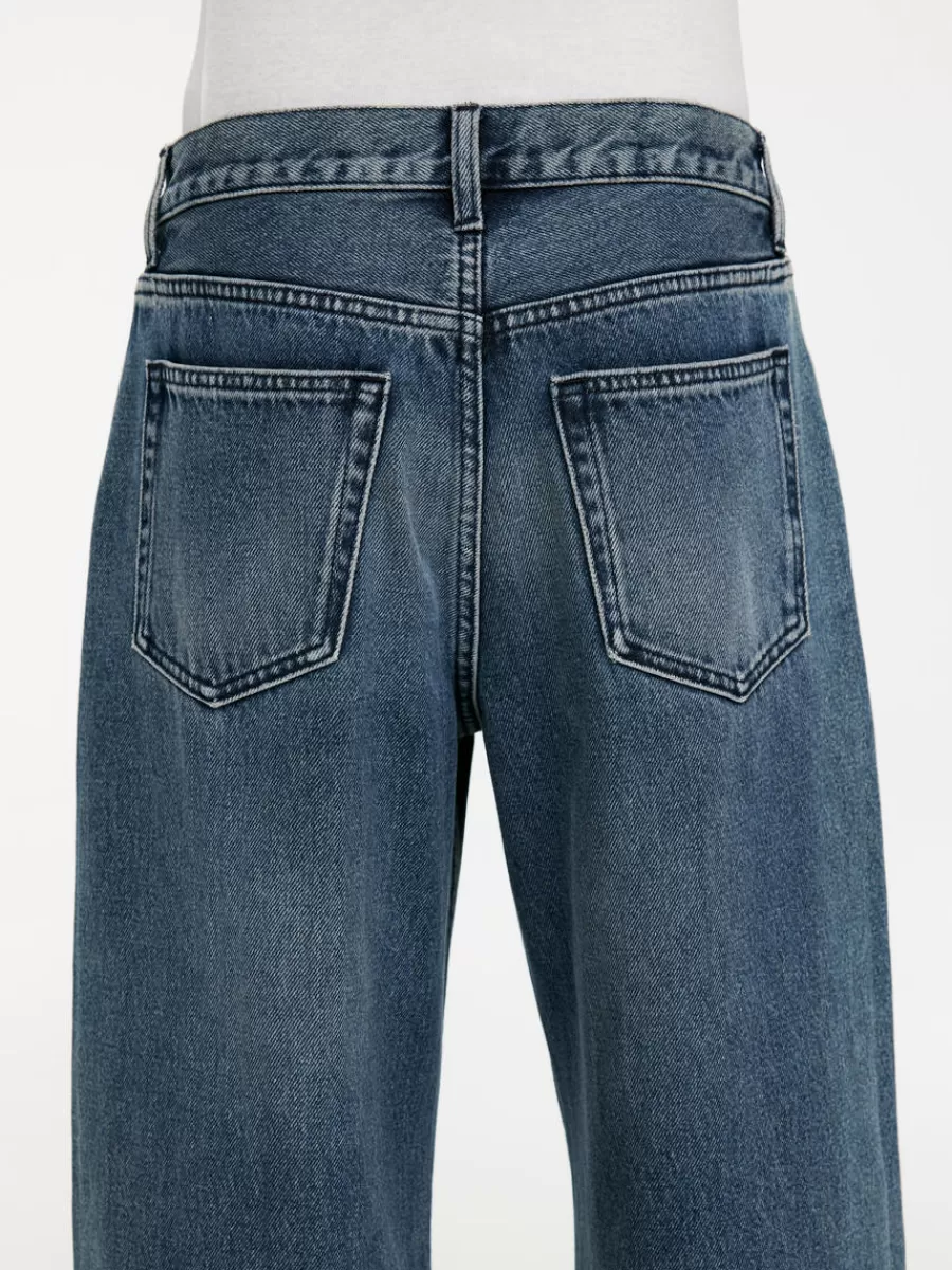 Clearance ARKET CLOUD Low Loose Jeans Mid Blue