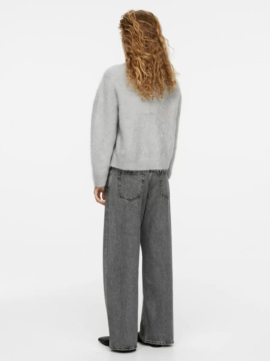 Fashion ARKET CLOUD Low Loose Jeans Grey