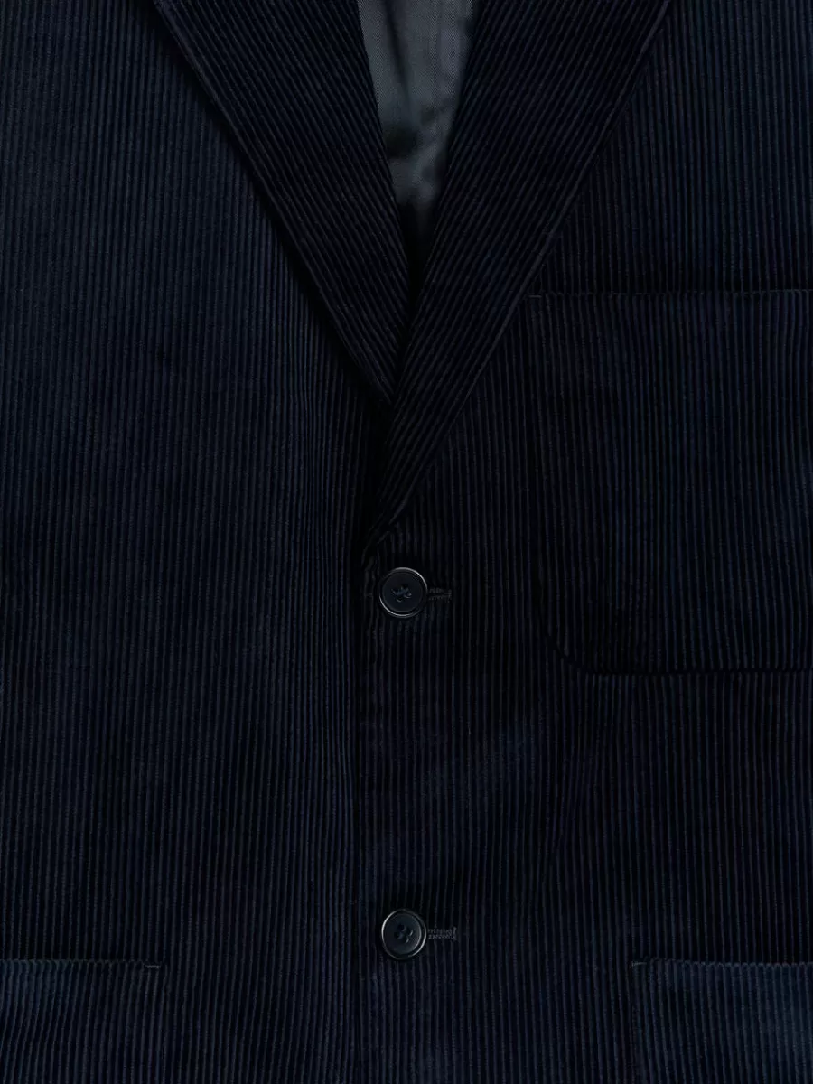 Clearance ARKET Corduroy Blazer Dark Blue