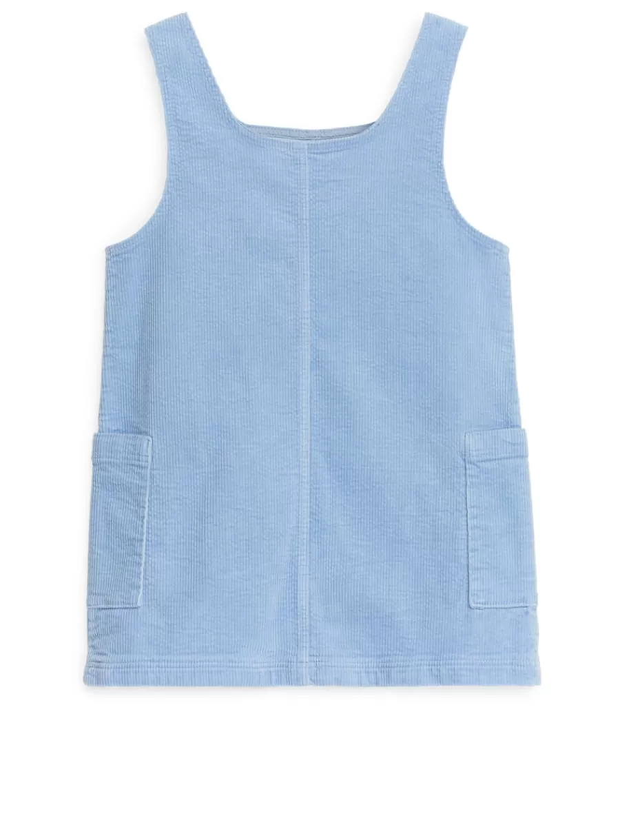 Sale ARKET Corduroy Dress Blue
