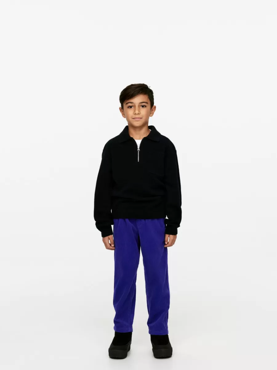 Online ARKET Corduroy Trousers Blue