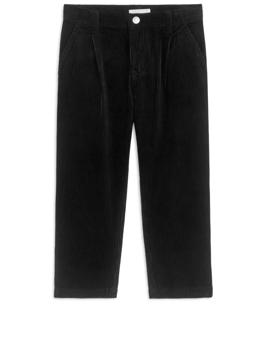 Best ARKET Corduroy Trousers Black