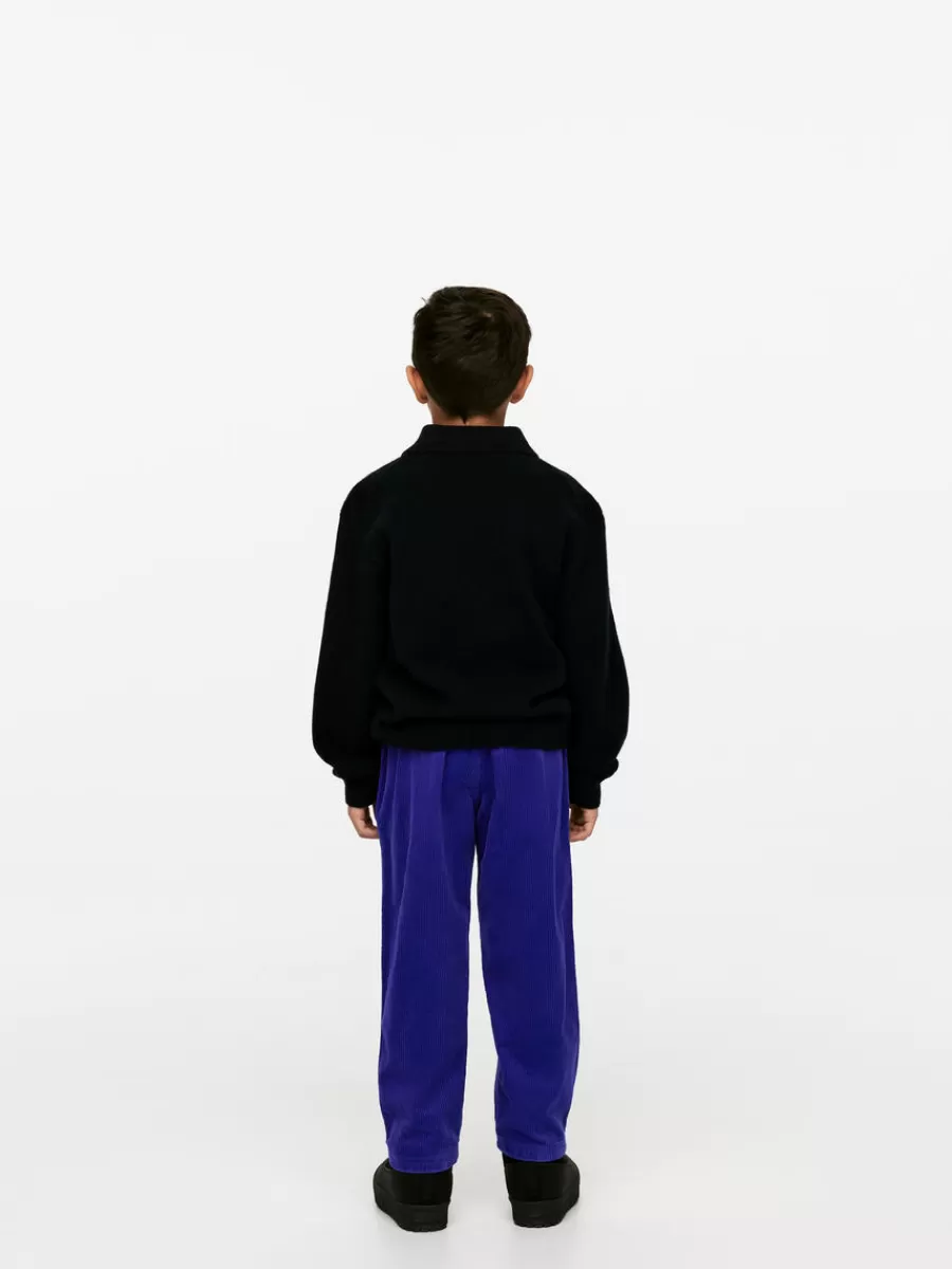 Online ARKET Corduroy Trousers Blue