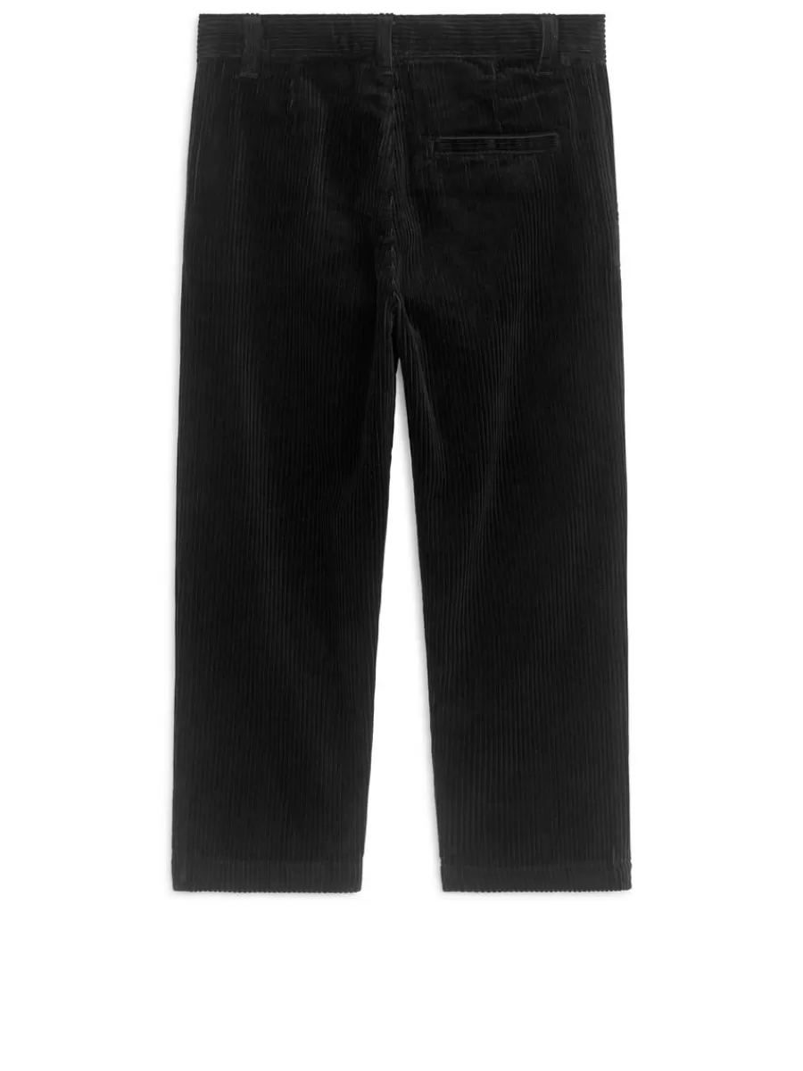 Best ARKET Corduroy Trousers Black