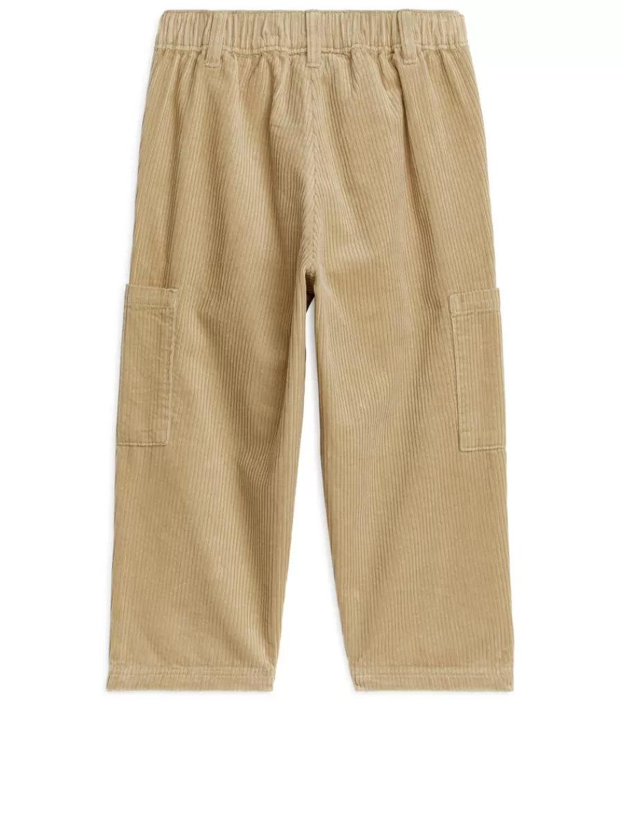 Outlet ARKET Corduroy Trousers Beige