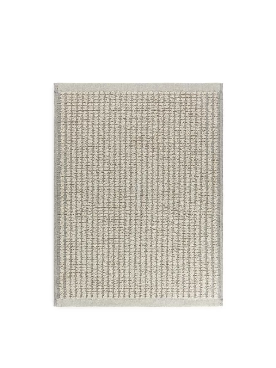 Hot ARKET Cotton Bath Mat Beige/Grey