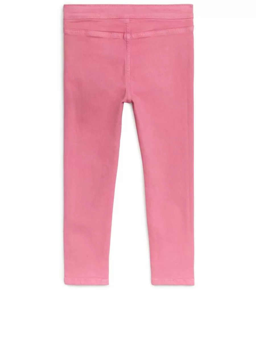 Discount ARKET Cotton Blend Jeggings Pink