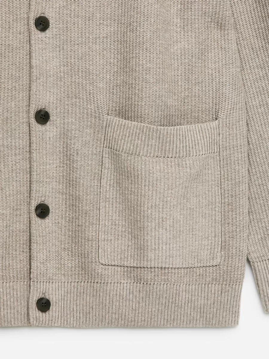 Cheap ARKET Cotton Cardigan Mole