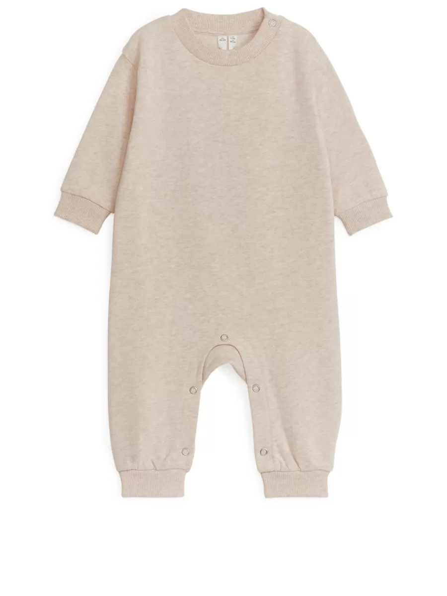 Cheap ARKET Cotton Overall Oat