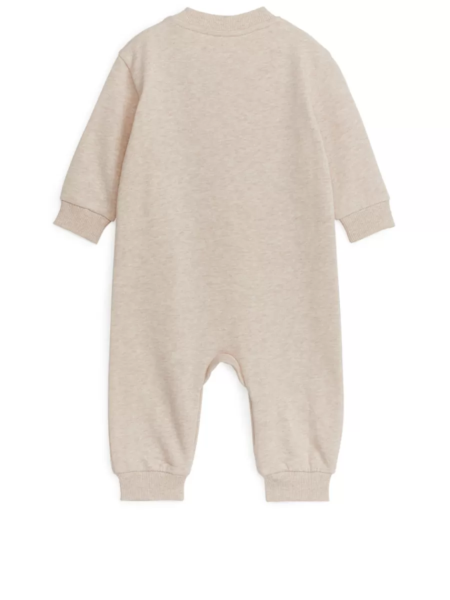 Cheap ARKET Cotton Overall Oat