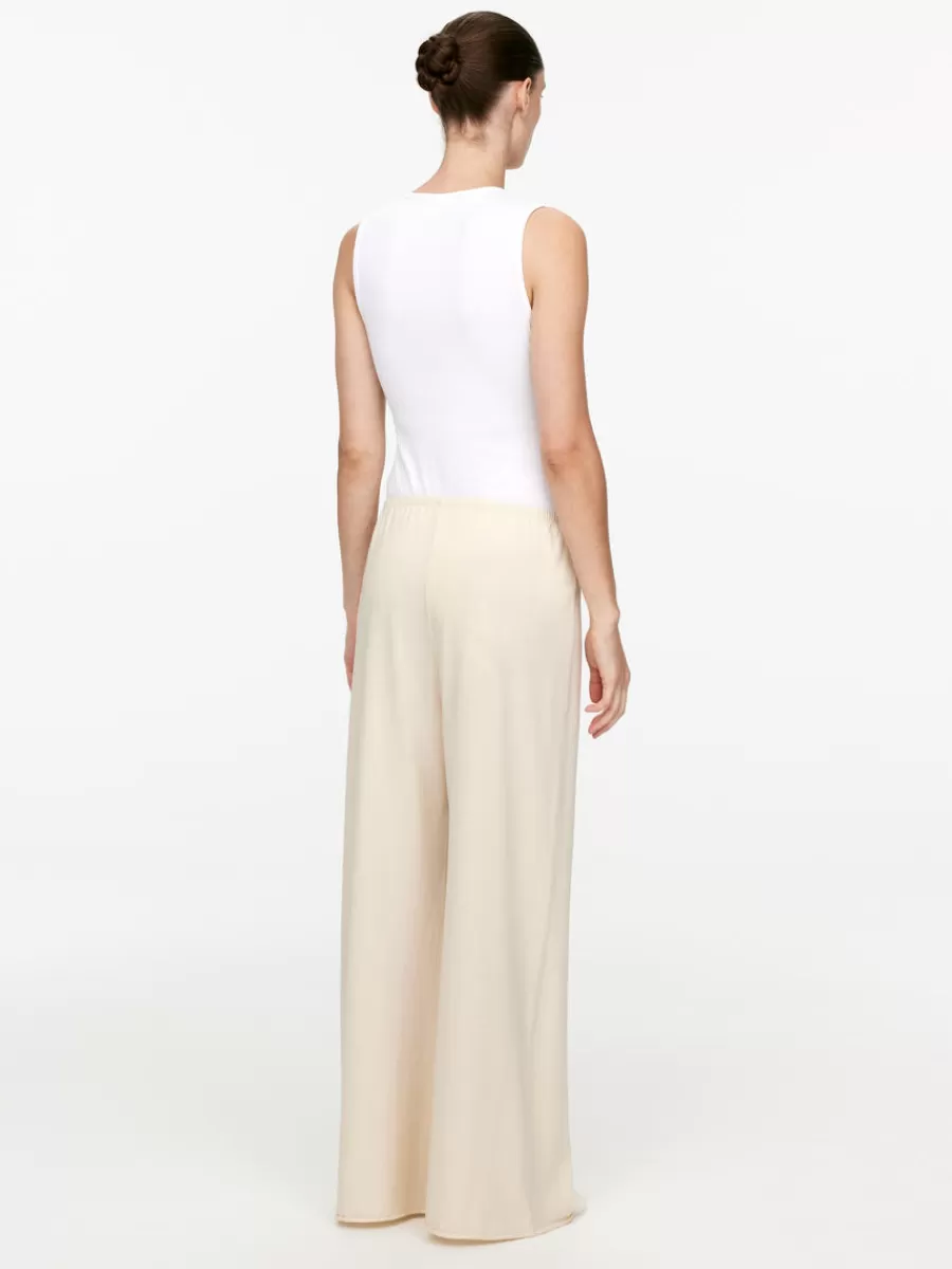 Flash Sale ARKET Cotton Pyjama Trousers Off White