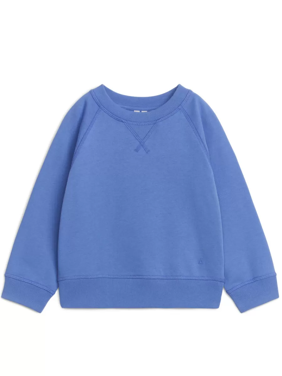 Discount ARKET Cotton Sweatshirt Blue