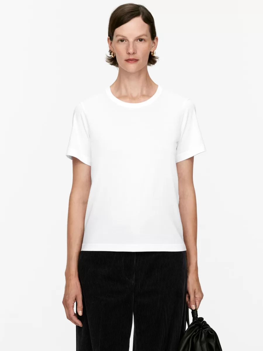 Hot ARKET Cotton T-Shirt White